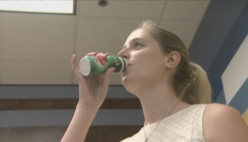 Still from the Global News Health Matters segment on choosing a probiotic